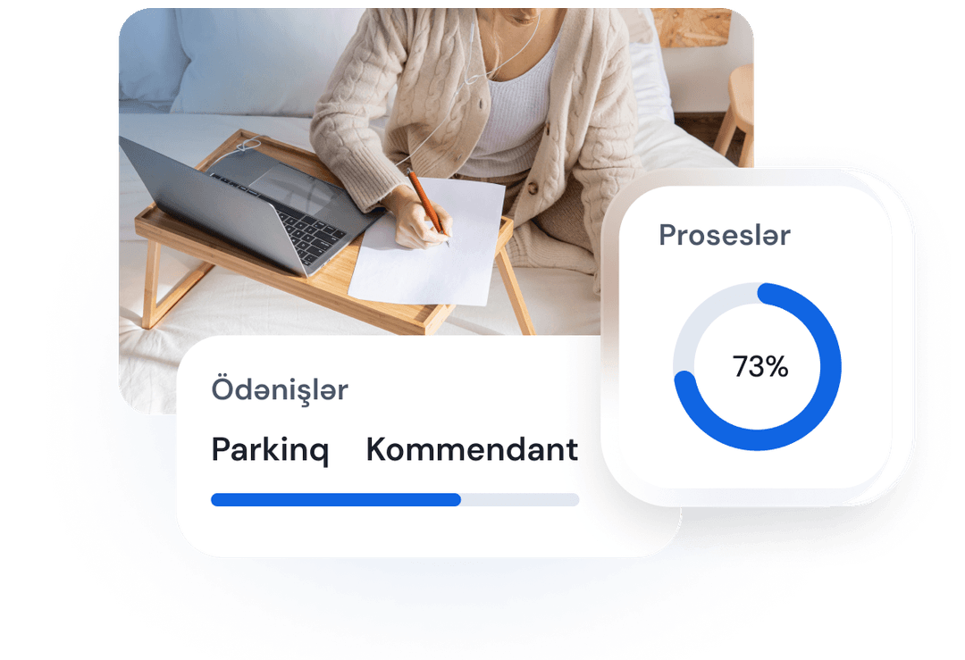 Aylıq kommunal ödənişləri
